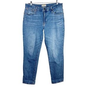 MADEWELL High Rise Denim SLIM BOY JEAN Women's 31